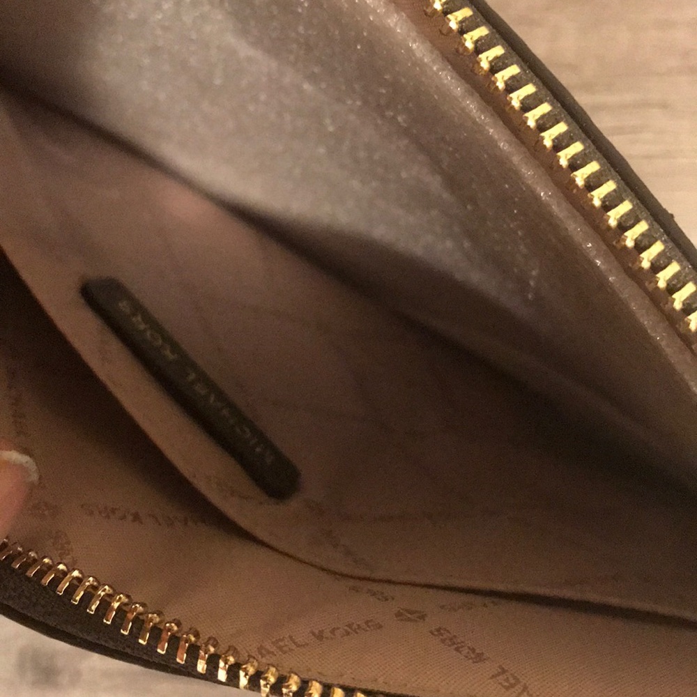 Michael Kors Leather Clutch - Picture 4 of 5